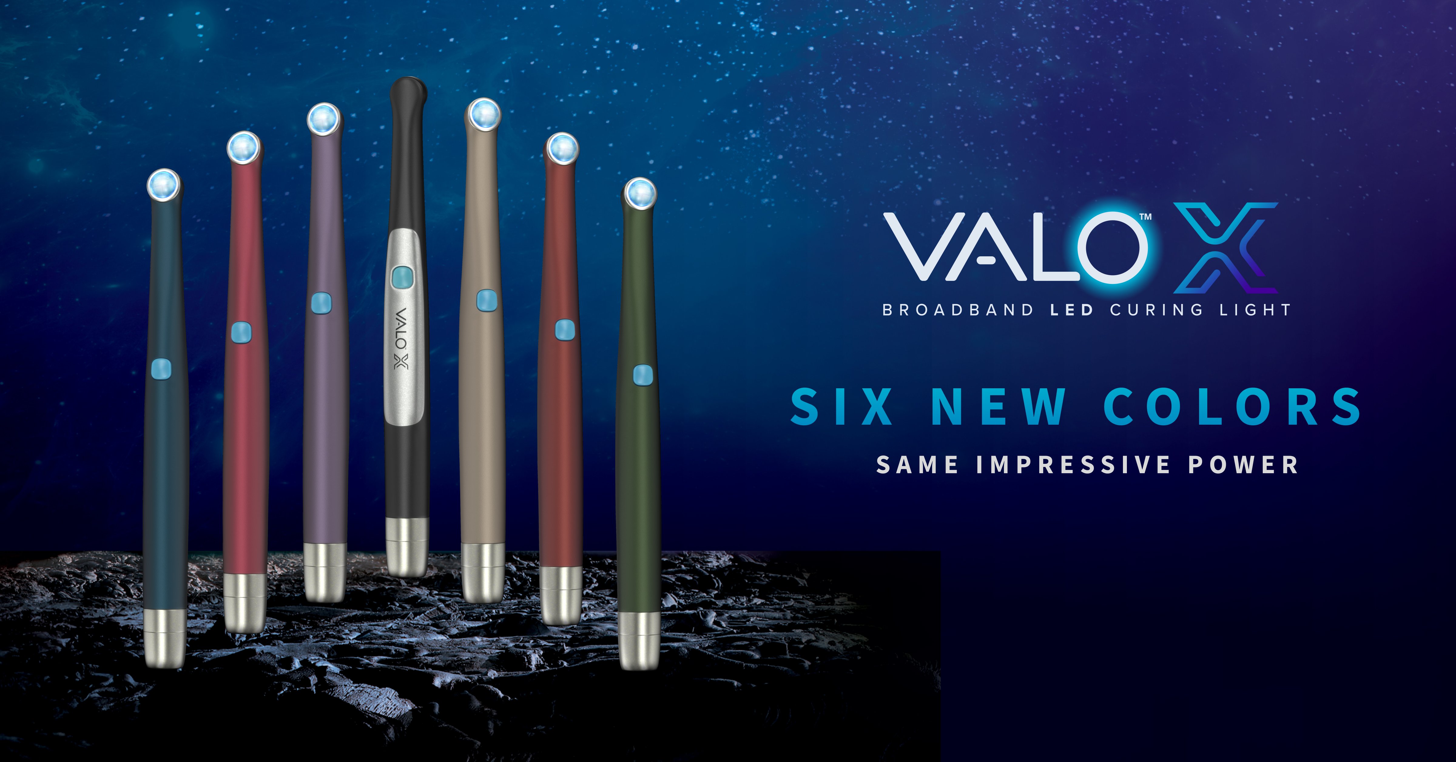 Ultradent Products Unveils Newest Curing Light, VALO X Colors