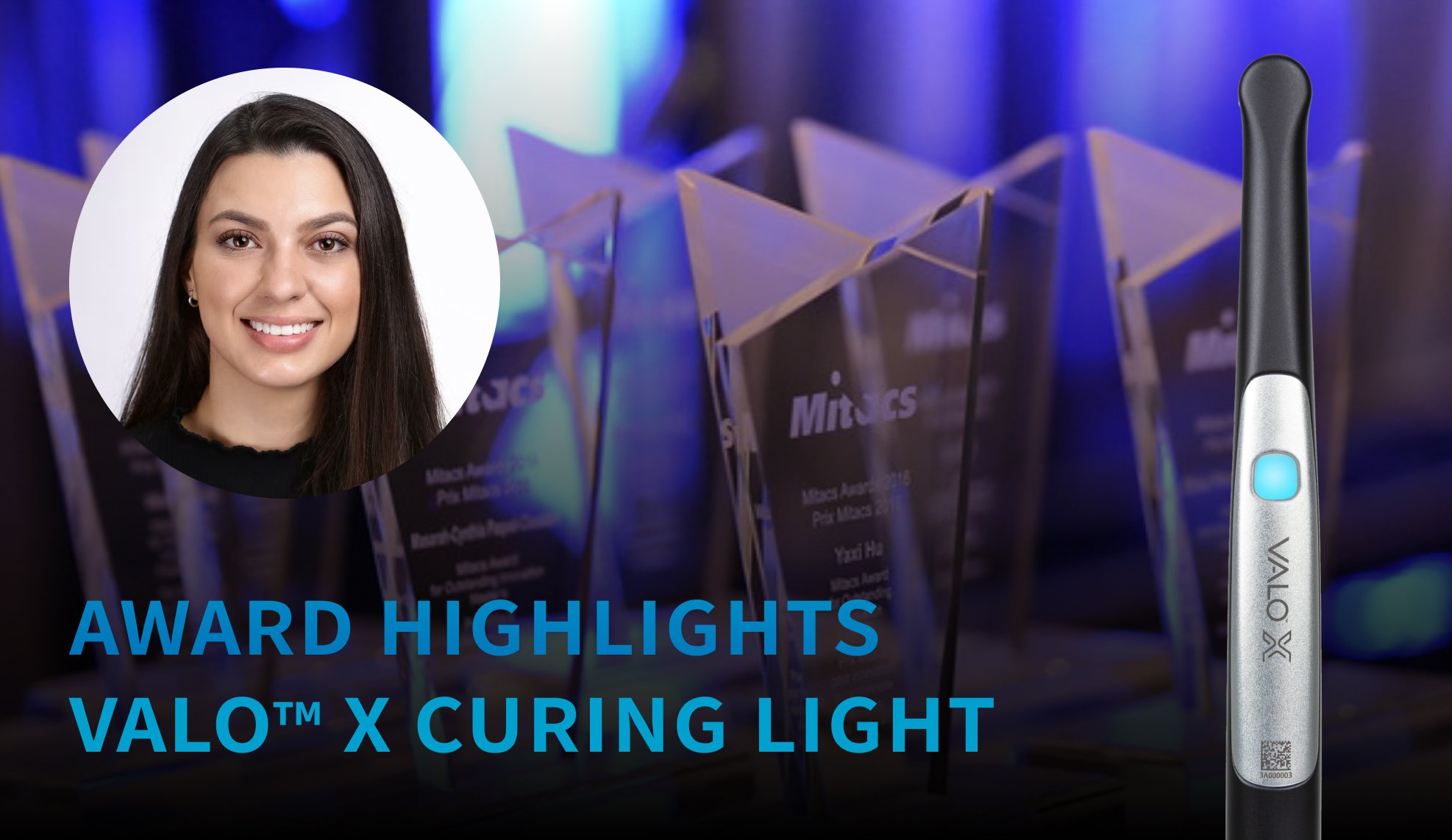  Breakthrough Curing Light Researcher, Dr. Cristiane Maucoski, Wins Prestigious Award